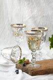 18K Gold Filigree Chanteuse Goblet (Set if 2)