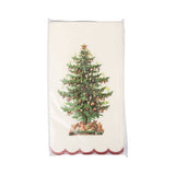 Vintage Christmas Tree Paper Dinner Napkins