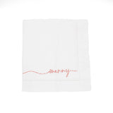 Merry Embroidered Dinner Napkins (Set of 4)