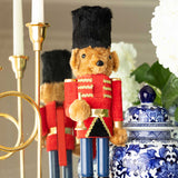 Hand Painted Teddy Bear 15" Nutcracker