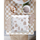 Gingerbread Tall House Dinner Napkin