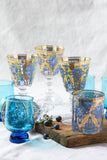 18K Gold Filigree Paris Reign Goblets (Set of 2)