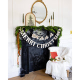 Santa Scalloped Plate Set