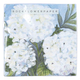 White Hydrangeas Paper Napkins, Pack of 20