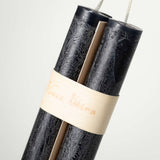 Vance Kitira Handpoured Black Taper Candle Set
