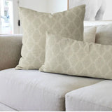 Esma Vintage Damask Floral Lumbar Pillow