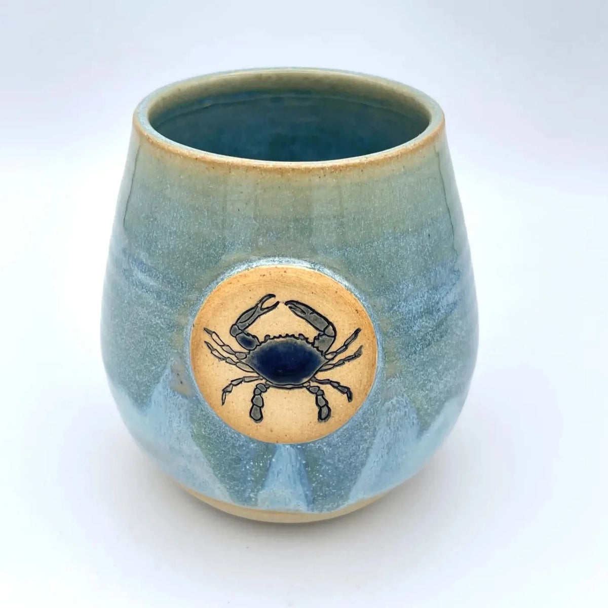 Blue Crab Stemless Wine Cup Wine Cup Stemless Wine Cup 