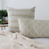 Esma Vintage Damask Floral Lumbar Pillow