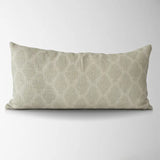 Esma Vintage Damask Floral Lumbar Pillow