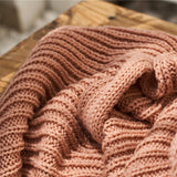 Nicole Lane Tassel Throw Blanket