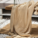 Nicole Lane Tassel Throw Blanket