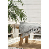 Nicole Lane Tassel Throw Blanket