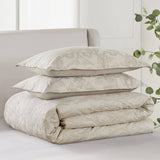 Alessio Comforter Set: Beige / Full/Queen