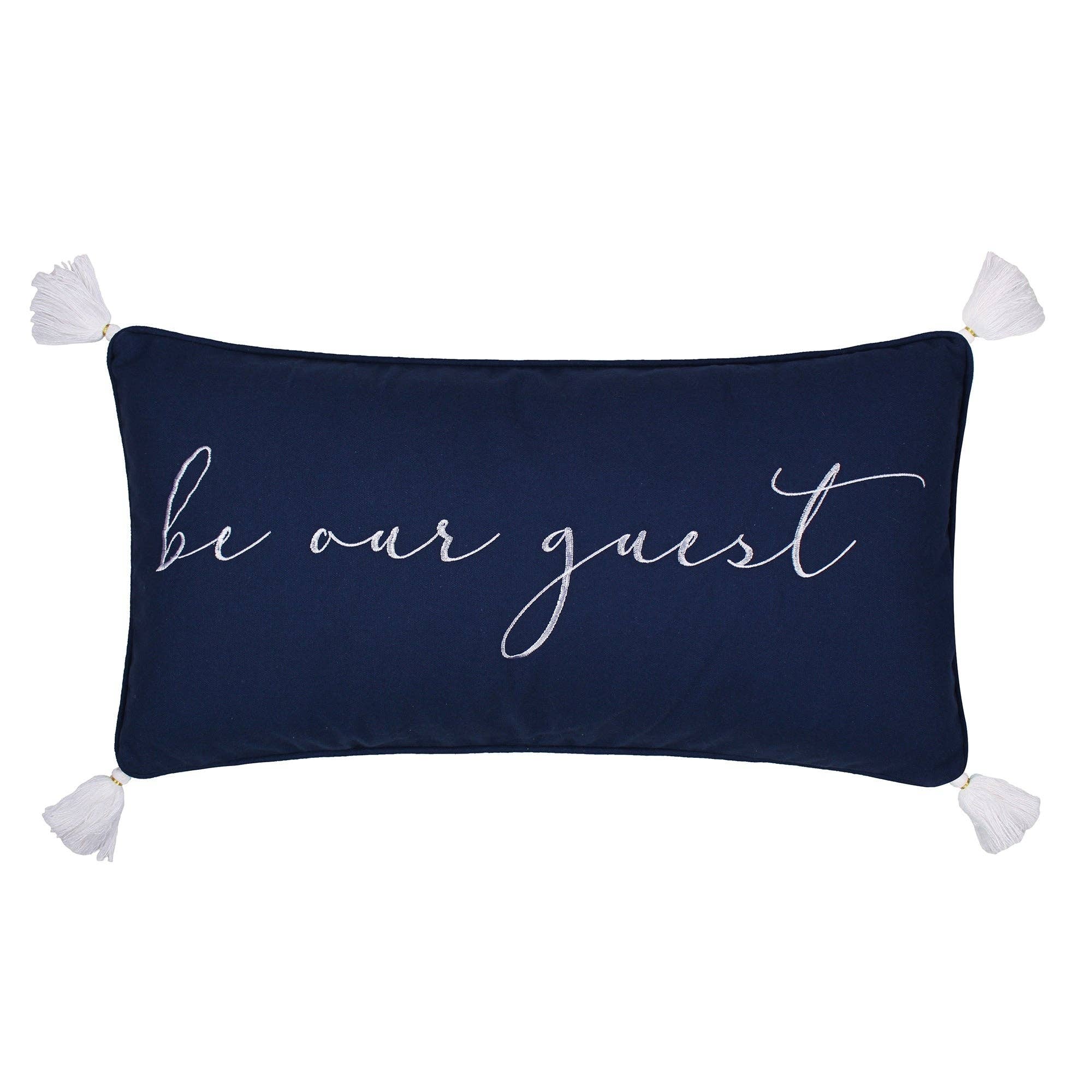 Be my guest fashion pillow