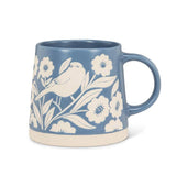 L'Oiseau Bleu Stoneware Mug