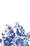 Porcelain Pheasantry Printed Paper Guest Napkins