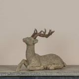 9.25" WOVEN DEER