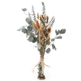 White-Washed Eucalyptus & Thistle Bouquet