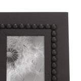 GiGi Black 4x6 Photo Beaded Wood Picture Frame