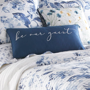 Linnea Blue Be Our Guest Pillow