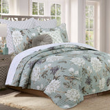 Belvedere Blue Quilt Set