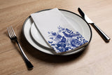 Porcelain Pheasantry Printed Paper Guest Napkins