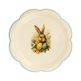 Vintage Easter Paper Plate