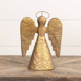 ANTIQUE GOLD ANGEL TREE TOPPER