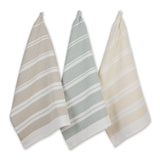 Boardwalk Herringbone Stripe Dishtowels (Set of 3)
