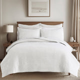 Velvet Stitch Quilt Set in Forrest