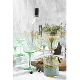 Patina Vie Aquarius 18k Gold Filigree Goblet (Set of 2)