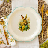 Vintage Easter Paper Plate