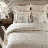 Alessio Comforter Set: Beige / Full/Queen
