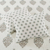 Kamira Quilt Set: Spa / Full/Queen