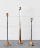 Copper Hand-Forged Candle Holders