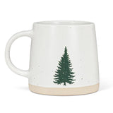 Stoneware Christmas Tree Mug 3.5"H(14oz)