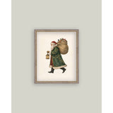 Santa with Lantern: 8x10