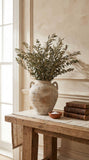 Luciana Large Terracota Sculpted Vase