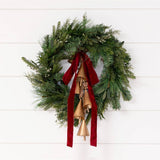 Red Raw Edge Velvet Ribbon