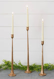 Copper Hand-Forged Candle Holders