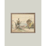 The Road From Versailles Framed Antique Art: 10x8