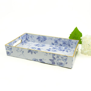 Springvale Blue Rose Vanity Tray