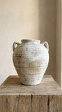 Luciana Large Terracota Sculpted Vase
