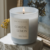 Coastal Lemon 15 oz Soy Candle