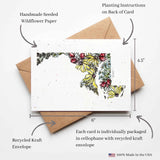 Maryland Plantable Greeting Card