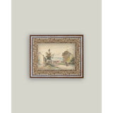 The Road From Versailles Framed Antique Art: 10x8