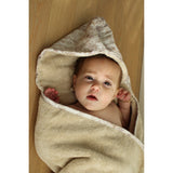 Delicate Neutral Branches Organic Cotton Bath Towel
