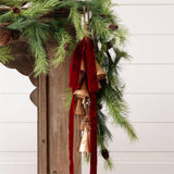 Red Raw Edge Velvet Ribbon