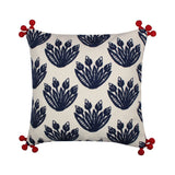Nanette Crewel Pom Pillow