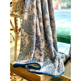 Marlynn Handwoven Velvet Edge Throw Blanket